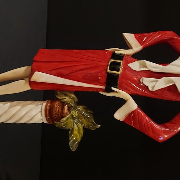 A Santini Classic Art Deco Statue Italy Lady by The Post - Picture 9 of 10